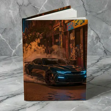Chevrolet Camaro Neon Night Street Smoke