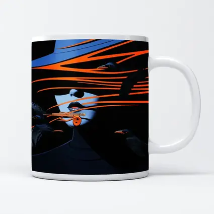 Woman With Hat and Black Birds