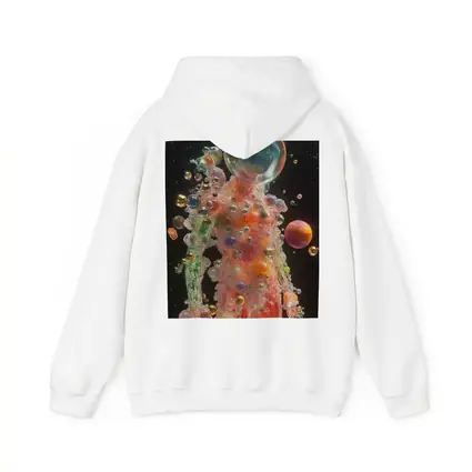 Glass Human Figure Cosmic Planets Space
