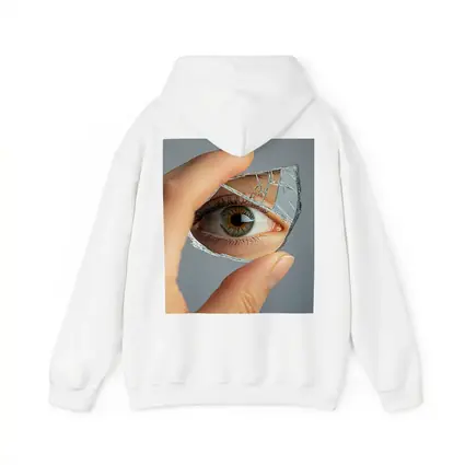 Eye Reflection In Broken Mirror Shard