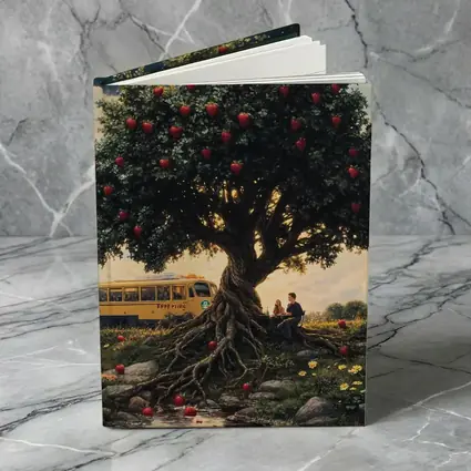 Strawberry Tree Couple Bus Starry Night