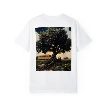 Strawberry Tree Couple Bus Starry Night