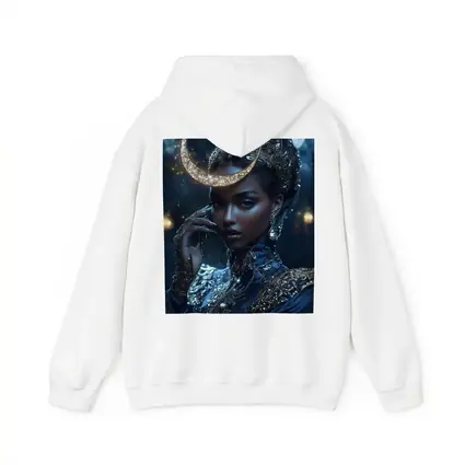 Moon Goddess Queen Dark Fantasy Portrait