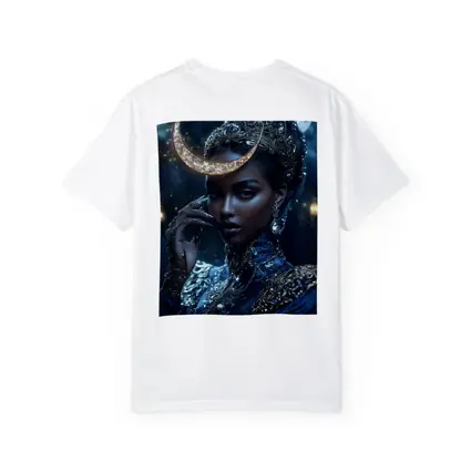 Moon Goddess Queen Dark Fantasy Portrait
