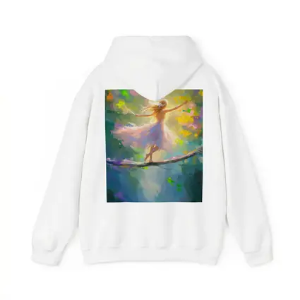 Ballerina Dancing on Branch Fantasy Art