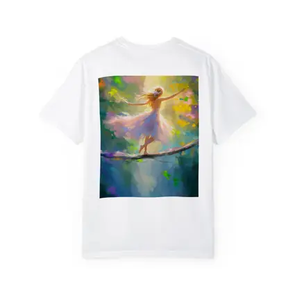 Ballerina Dancing on Branch Fantasy Art