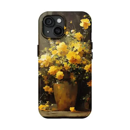 Yellow Roses Bouquet Dark Brown Background