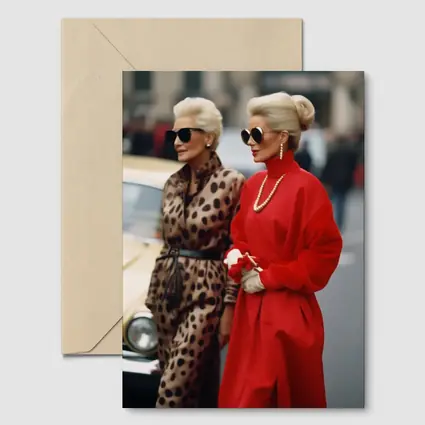 Elegant Women Street Fashion Bold Style