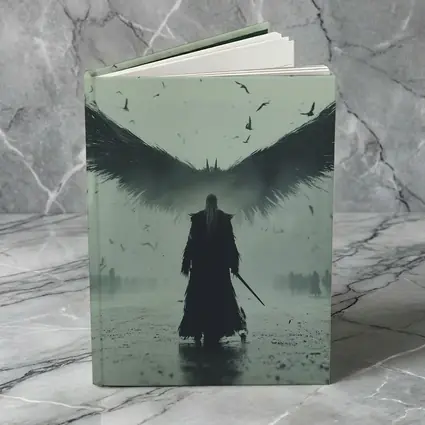 Dark Angel Warrior Misty City Foggy