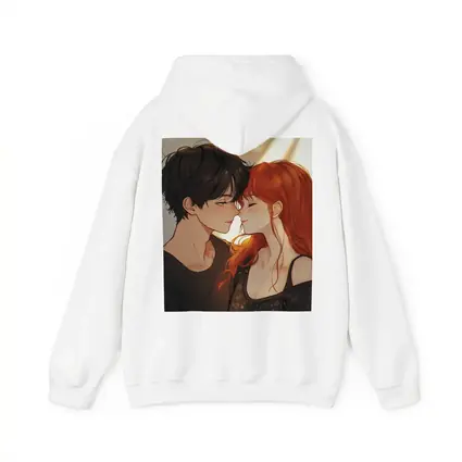 Anime Couple Romance Close Moment Art
