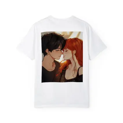 Anime Couple Romance Close Moment Art