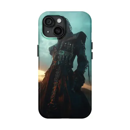 Dark Warrior Woman Desert Storm Fantasy