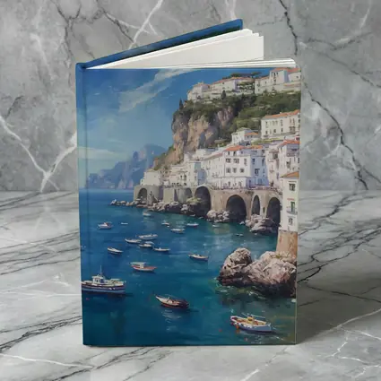 Amalfi Coast Italy Oil Painting Seascape