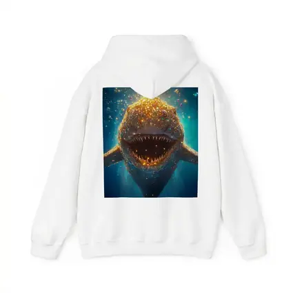 Glittering Shark With Gems Underwater Fantasy