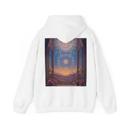 Mandala Arch Floral Mystic Sunset Landscape