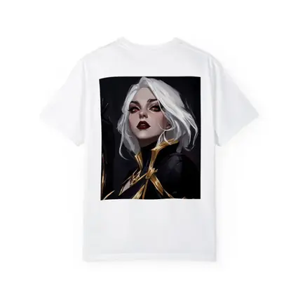 White Haired Villain Woman Dark Fantasy Art