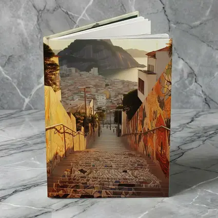 Rio de Janeiro Stairs Sugarloaf Mountain View