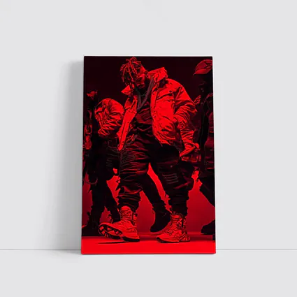 Red Light Hip Hop Street Fashion Figure