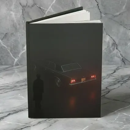 Dark Chevrolet Impala Figure Foggy Night