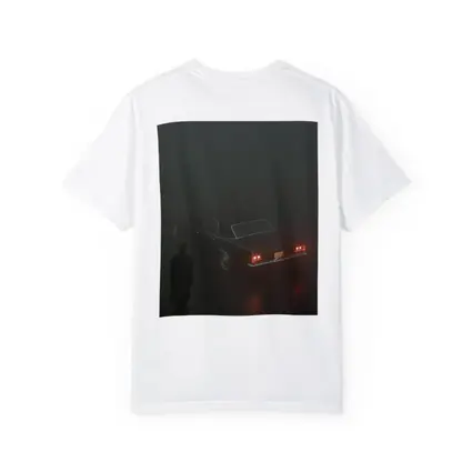 Dark Chevrolet Impala Figure Foggy Night