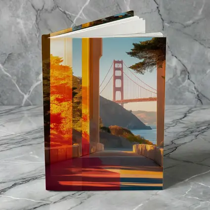 Golden Gate Bridge San Francisco Warm Sunset