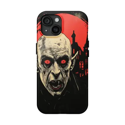 Nosferatu Vampire Red Moon Gothic Horror