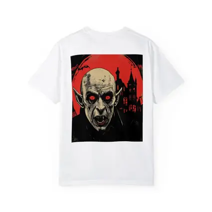 Nosferatu Vampire Red Moon Gothic Horror
