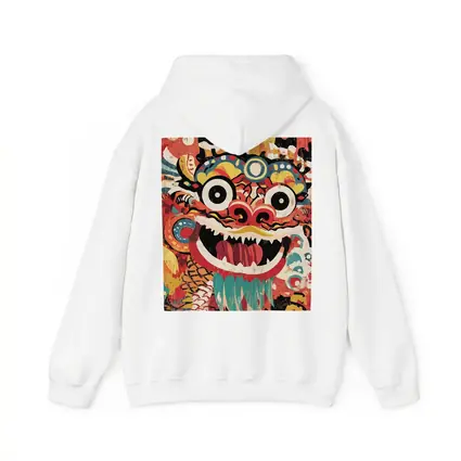 Chinese Dragon Dance Head Pop Art