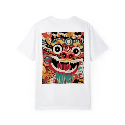 Chinese Dragon Dance Head Pop Art