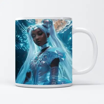 Sailor Moon Black Girl Fantasy Moon Background