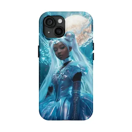 Sailor Moon Black Girl Fantasy Moon Background