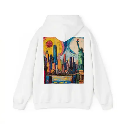 New York City Skyline Bold Pop Art
