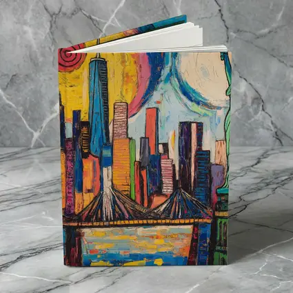 New York City Skyline Bold Pop Art