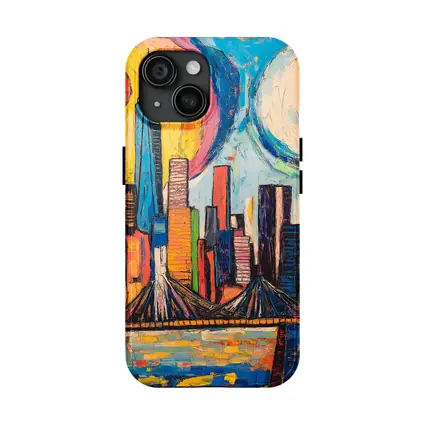 New York City Skyline Bold Pop Art