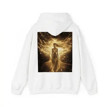 Golden Woman Lion Spirit Dark Fantasy Art