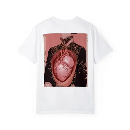 Woman Anatomical Heart Victorian Dark Art