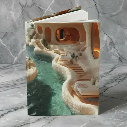 Organic Cave Architecture Pool Luxury Interior