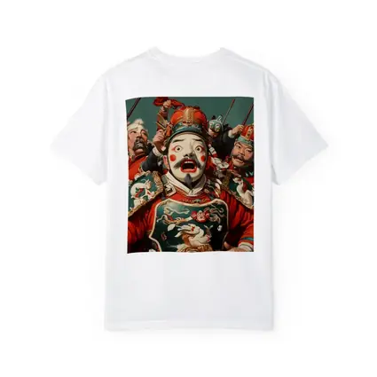 Chinese Opera Warriors Traditional Red Costume Art