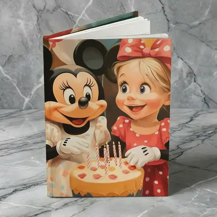 Girl And Mouse Cartoon Birthday Party Balloons