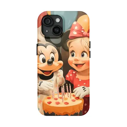 Girl And Mouse Cartoon Birthday Party Balloons