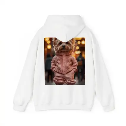 Yorkshire Terrier Pink Sweater City Street