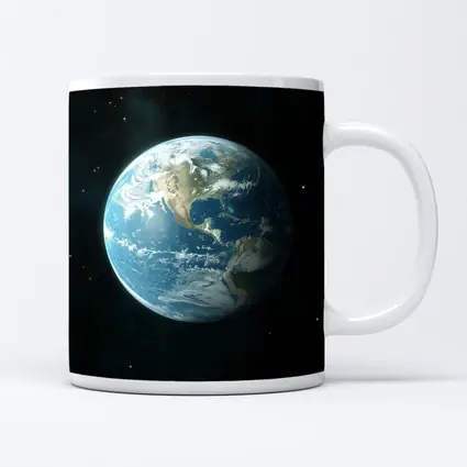 Planet Earth View From Outer Space