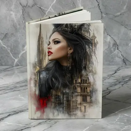Gothic Queen Dark Fantasy Castle Art
