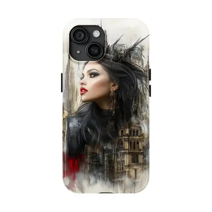 Gothic Queen Dark Fantasy Castle Art