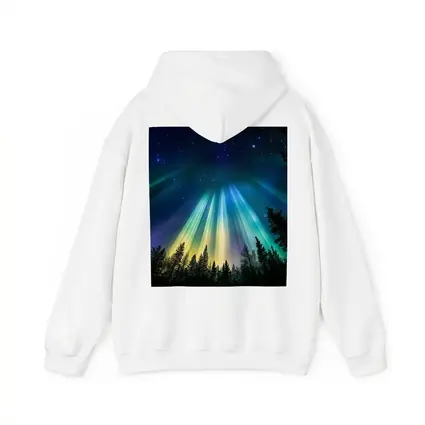 Aurora Borealis Northern Lights Forest Night