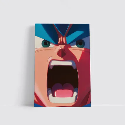 Anime Manga Character Screaming Close Up