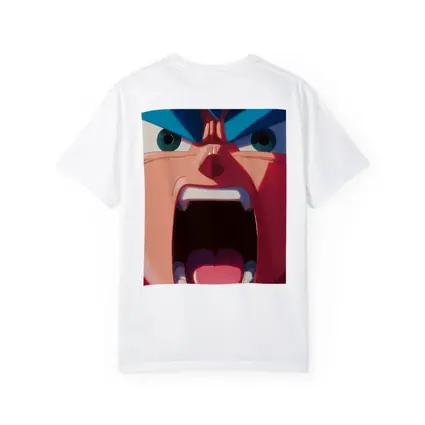 Anime Manga Character Screaming Close Up
