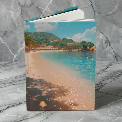 Tropical Beach Cove Clear Blue Water