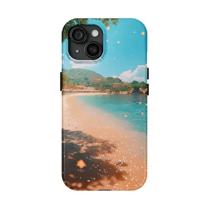 Tropical Beach Cove Clear Blue Water