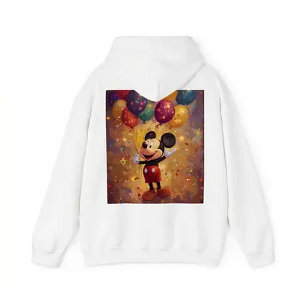 Mickey Mouse Balloons Confetti Celebration Art